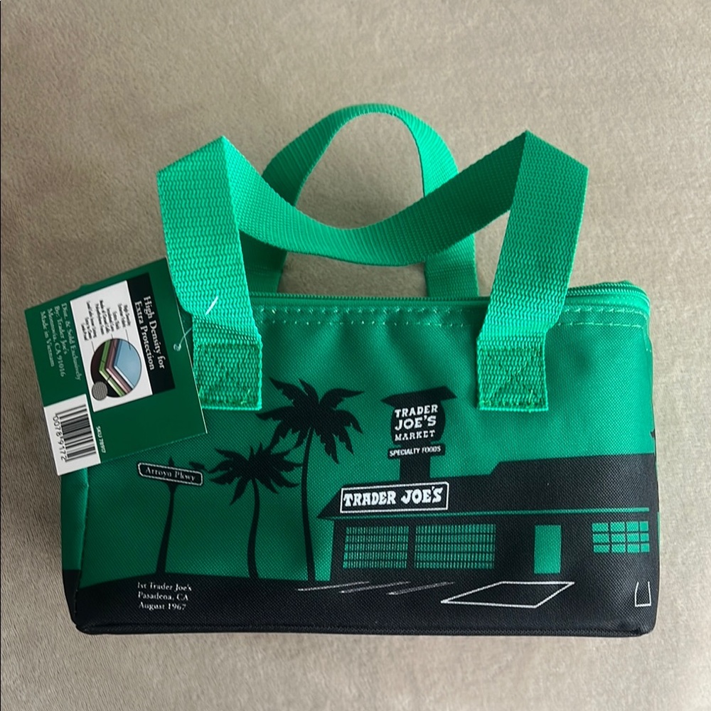 Green Trader Joe’s Mini Insulated Bag
